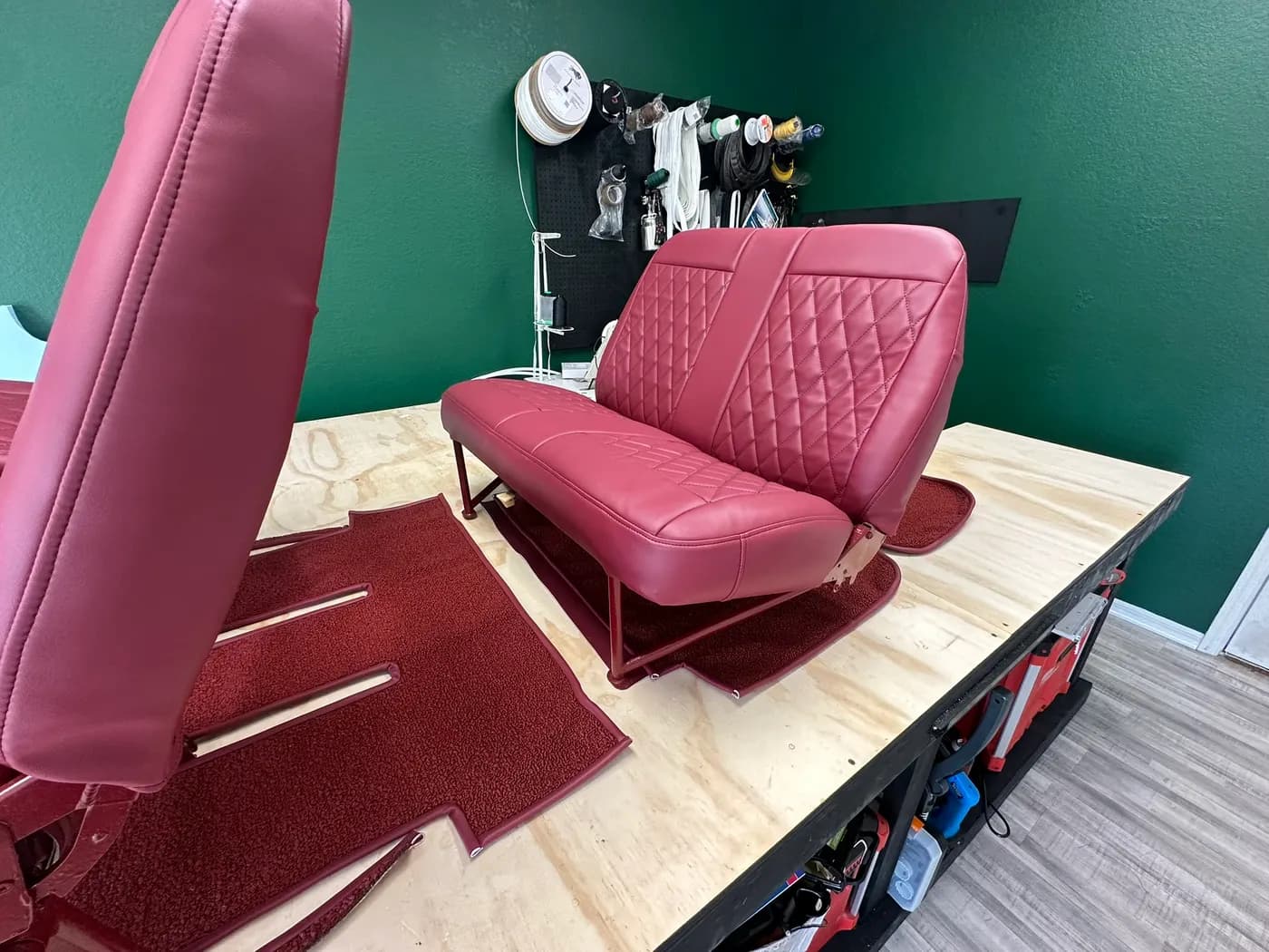 Custom auto and classic car upholstery by GVO Classic Upholstery in North Port, FL