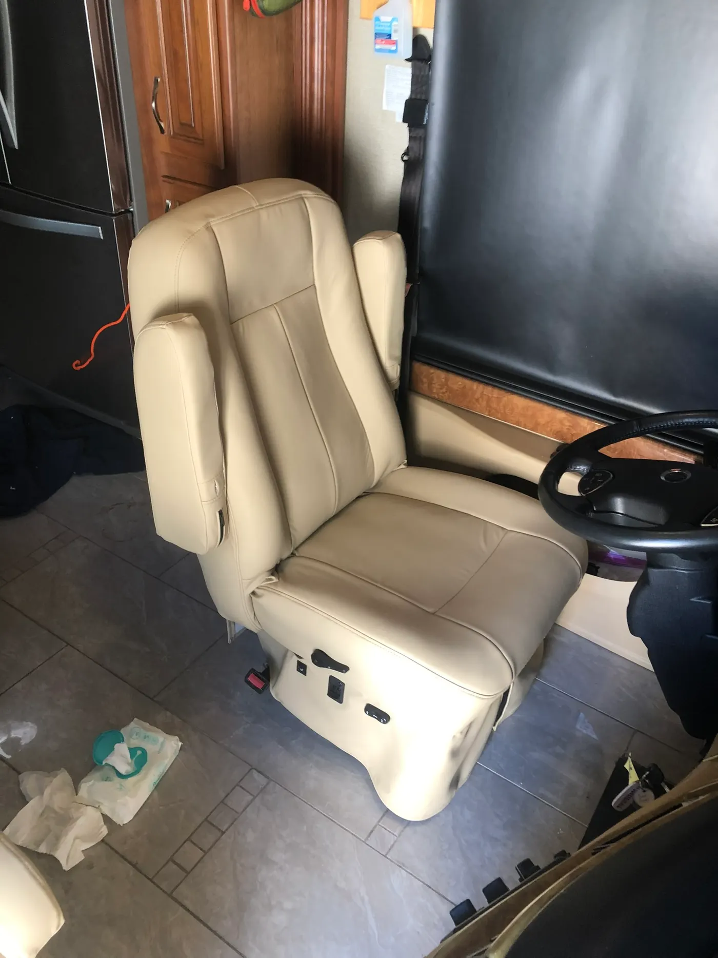 Custom RV and golf cart upholstery by GVO Classic Upholstery in North Port, FL