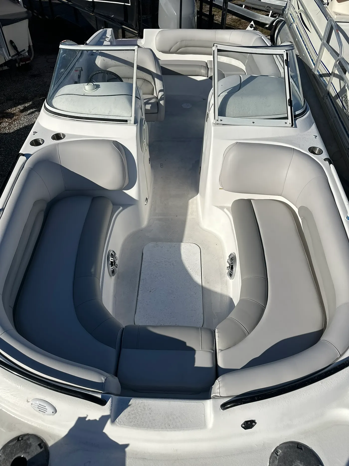 Custom marine upholstery by GVO Classic Upholstery in North Port, FL